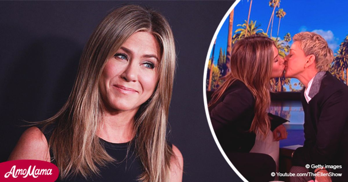 Jennifer Aniston dit qu Ellen DeGeneres a des lèvres si douces après