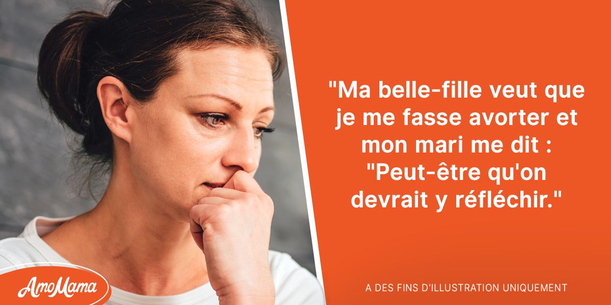 Une belle-fille dit à sa belle-mère enceinte de se débarrasser de son