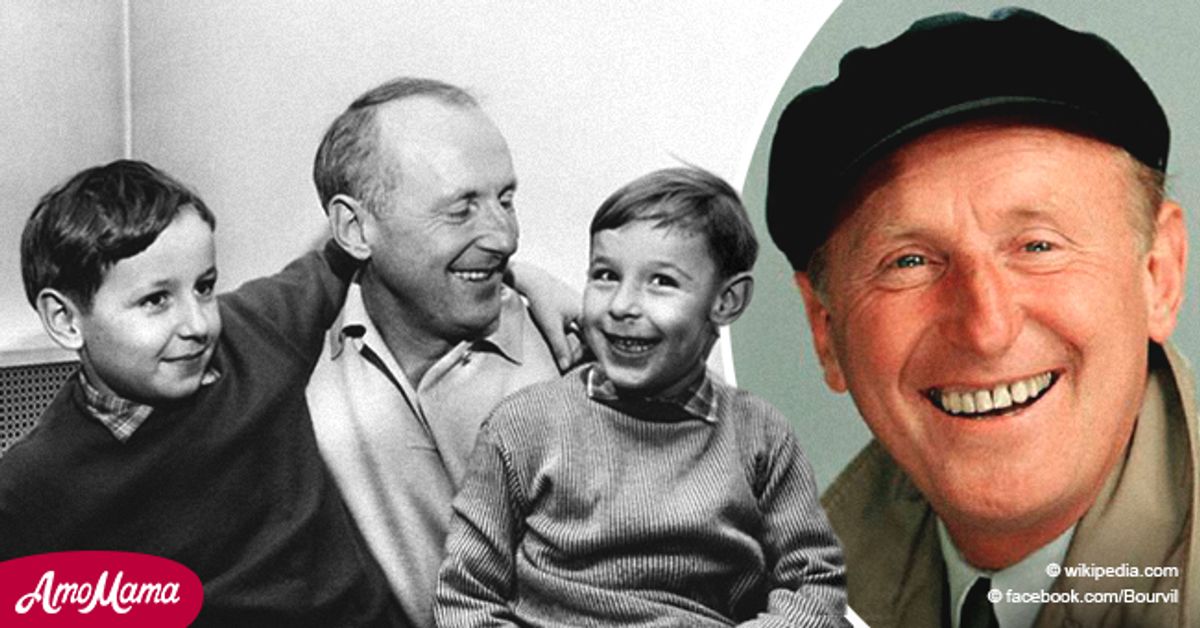 Bourvil : La vie familiale décrite par ses deux fils Dominique et Philippe