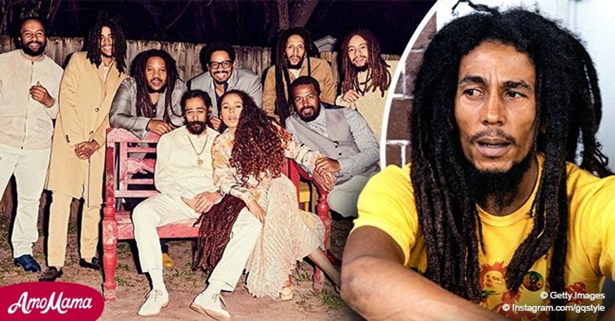 Bob Marley est le père de 12 enfants reconnus avec plus de 7 femmes découvrezles
