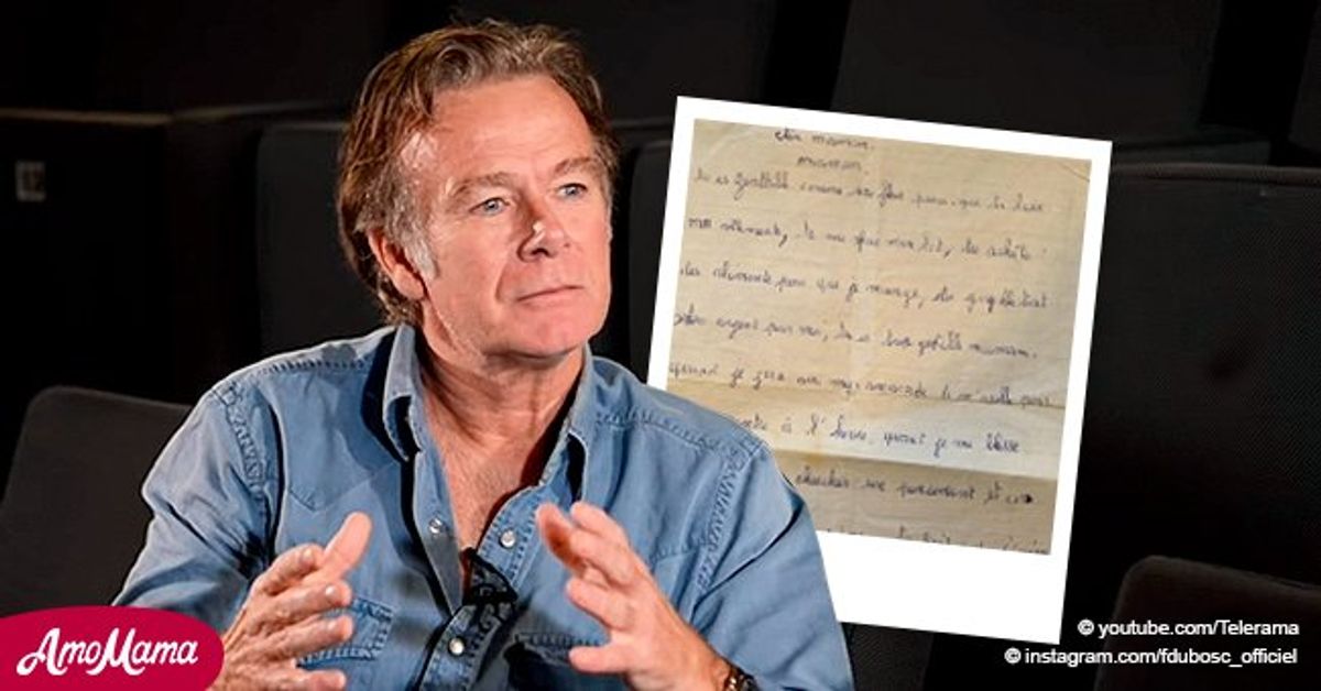 Franck Dubosc partage une lettre extrêmement tendre à sa mère montrant