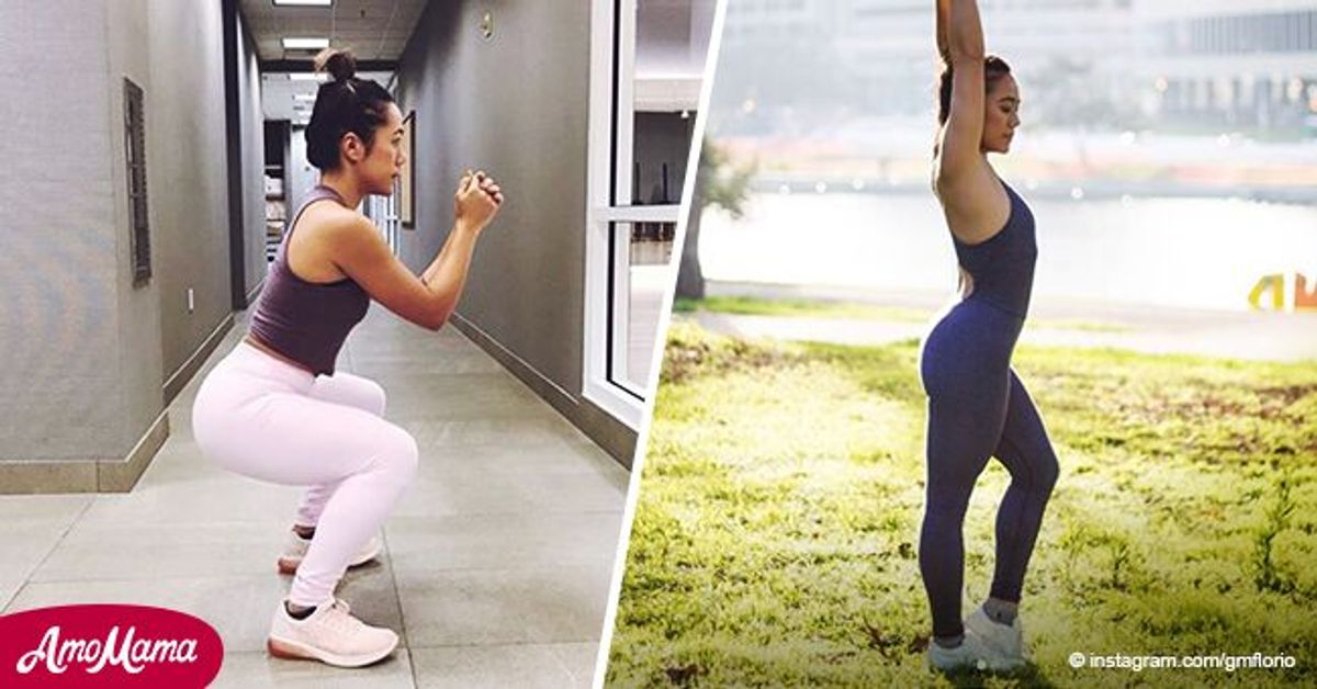La femme a décidé de faire 100 squats par jour pendant un mois et cela a complètement changé son
