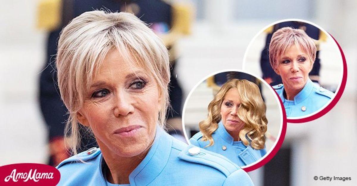 Brigitte Macron Cheveux Courtsnull