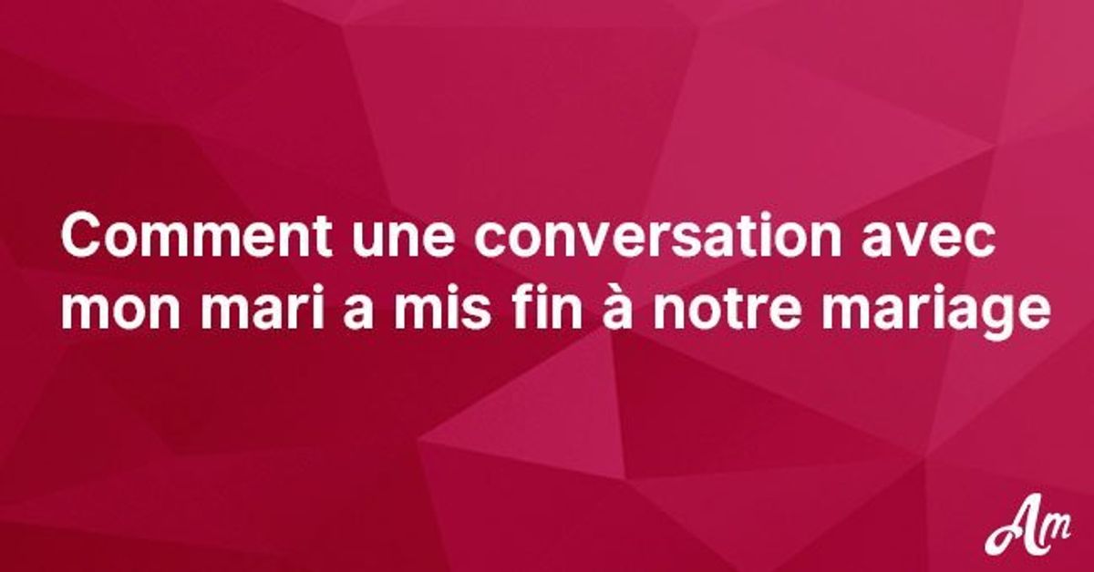 comment entamer une discussion avec son mari