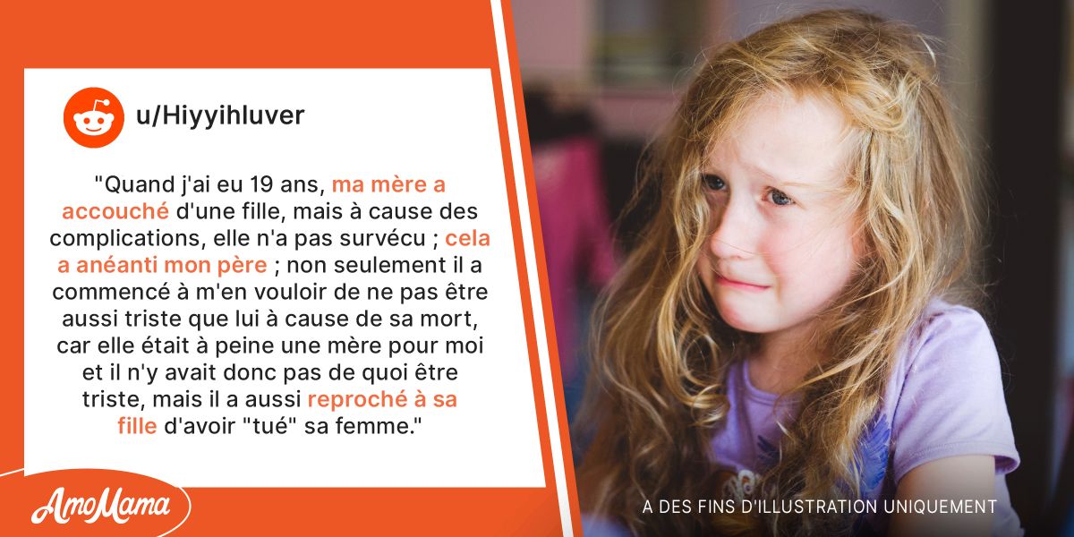 Un homme accuse sa petite fille d'être responsable de la mort de sa