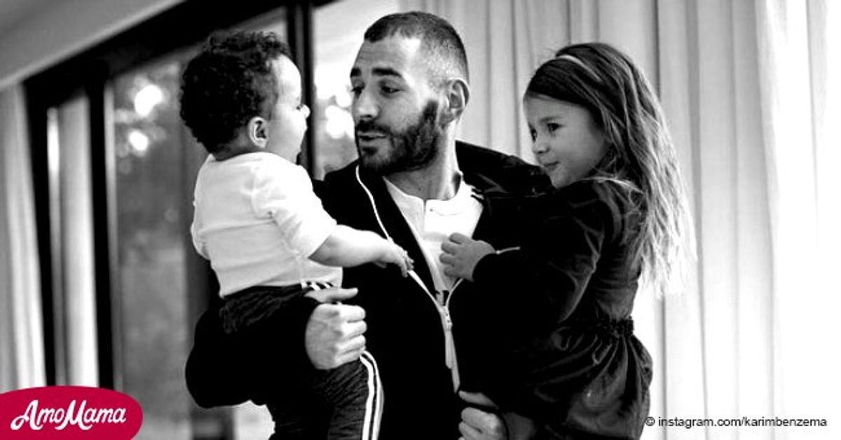 Karim Benzema est un fier père de 2 enfants sa fille Mélia et son fils Ibrahim Karim Benzema est un fier père de 2 enfants sa fille Mélia et son fils Ibrahim